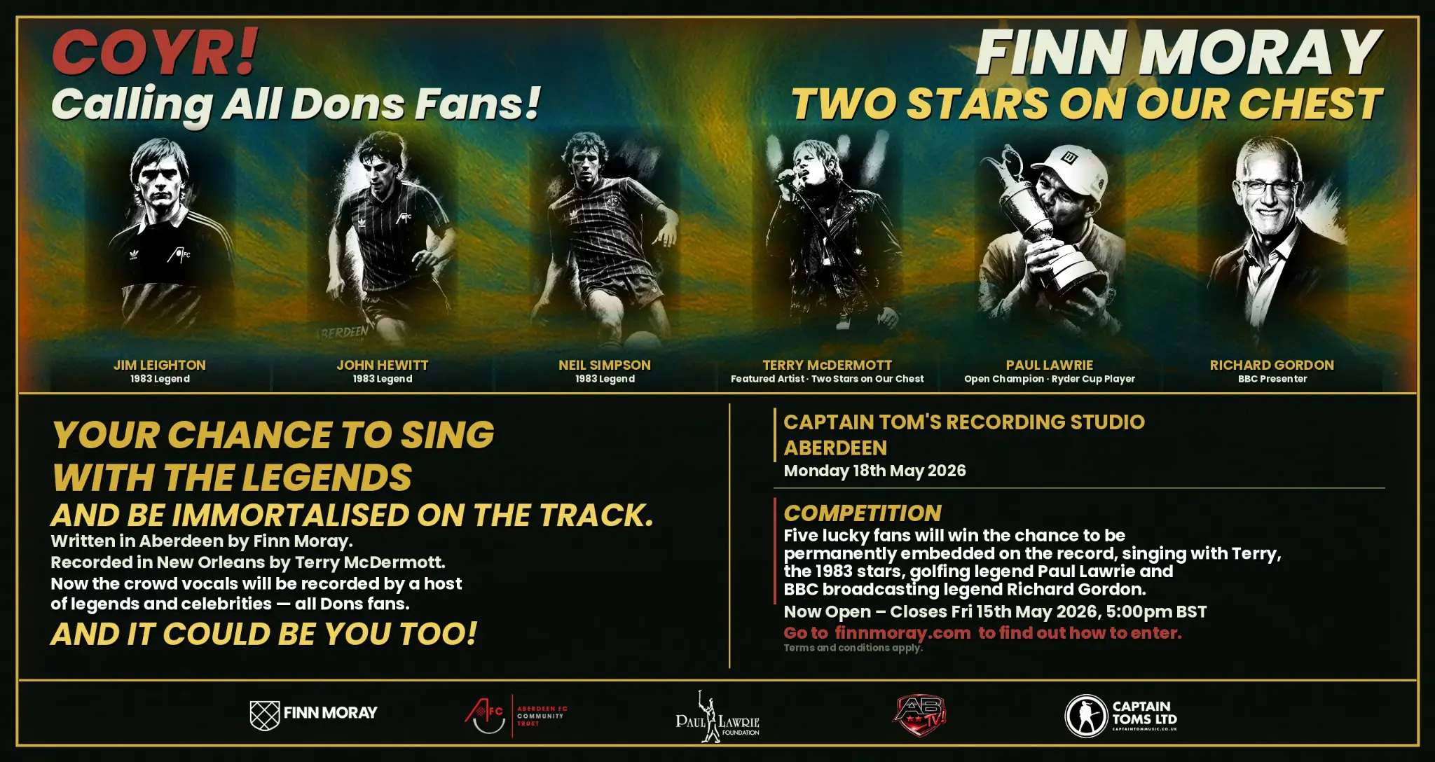 Two Stars On Our Chest — Sing with the Legends